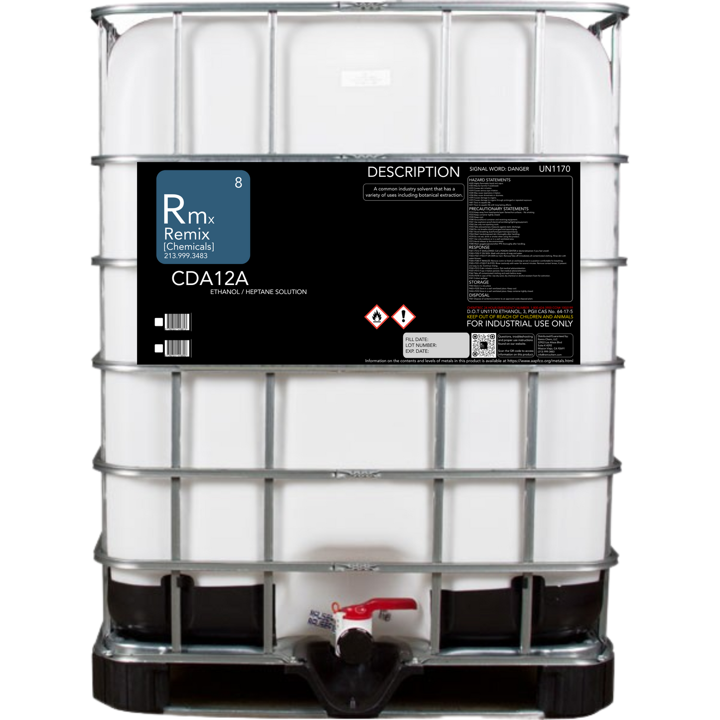 ETHANOL - DENATURED ETHANOL (CDA12A)