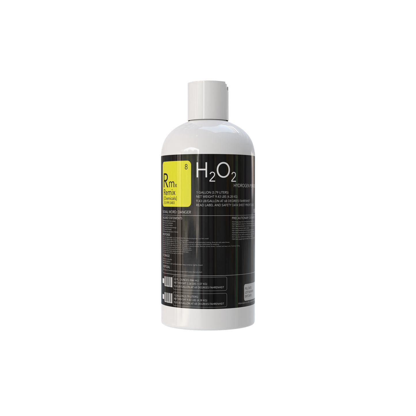 HYDROGEN PEROXIDE 34%