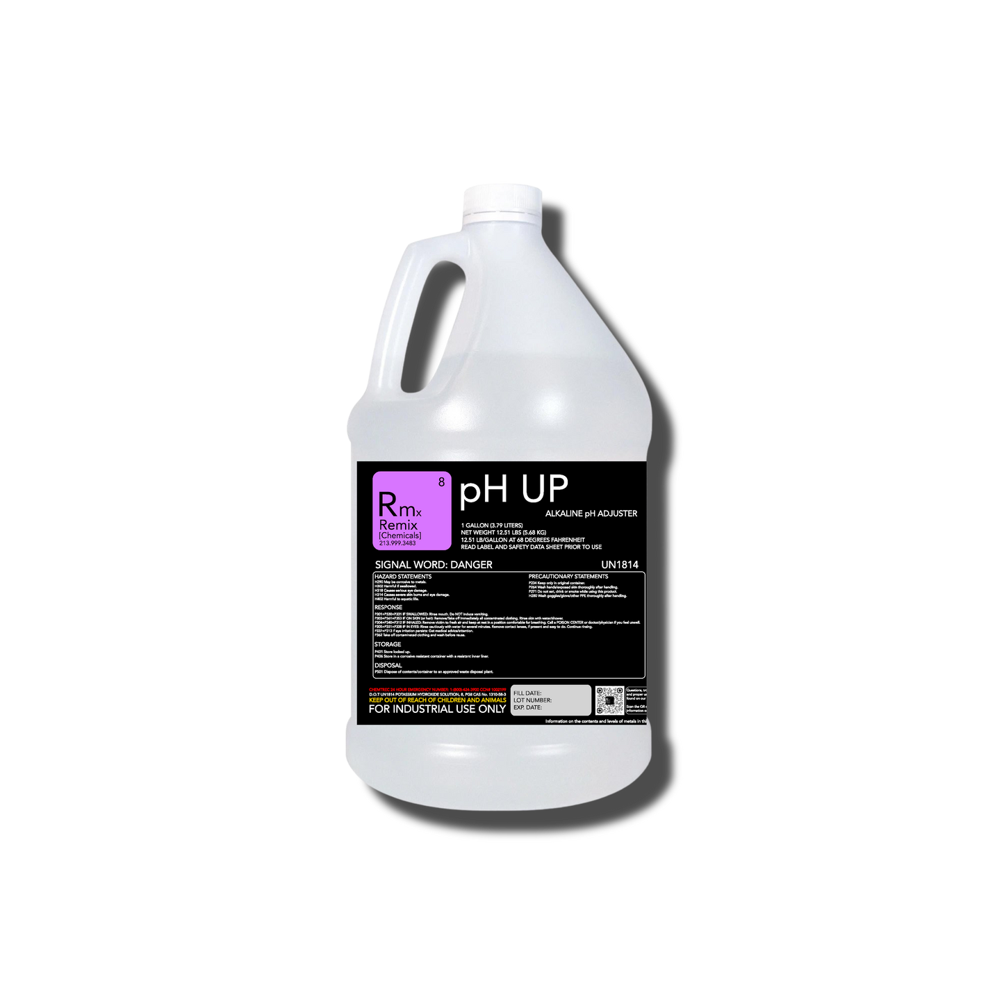 pH UP PH ADJUSTER POTASSIUM HYDROXIDE